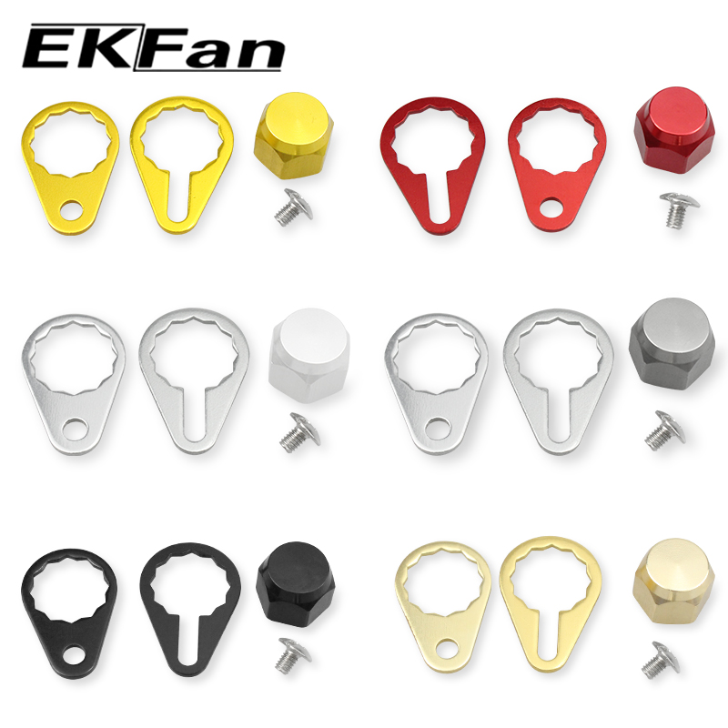 Reel Drag Knob - EKFan-tornillo de tuerca de manivela izquierda