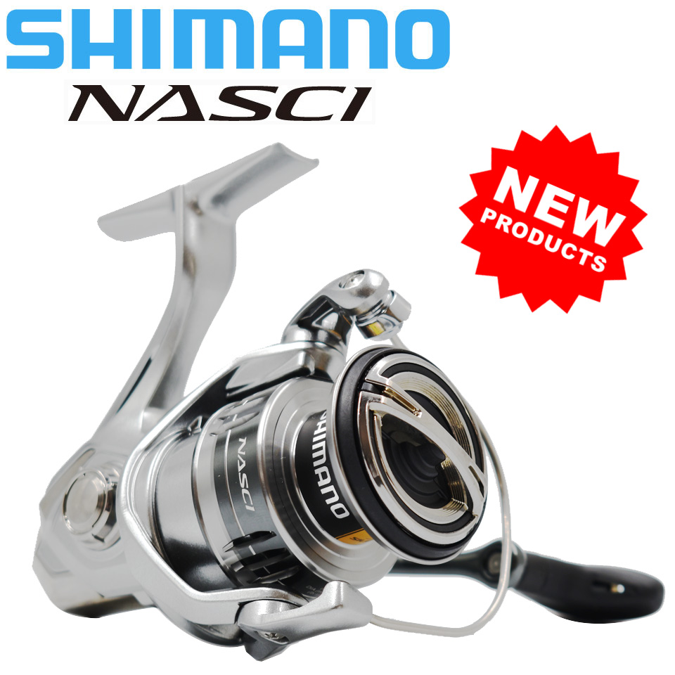 Abu Garcia Reel Max - SHIMANO-carrete de pesca giratorio NASCI, 5