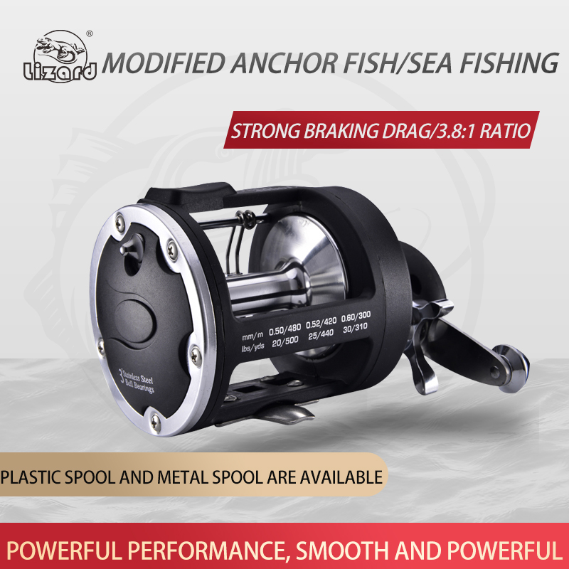 Carrete de Pesca Lizard TSSD p - Trolling Reel reseña y precio